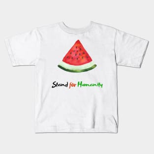 Humanity for free Kids T-Shirt